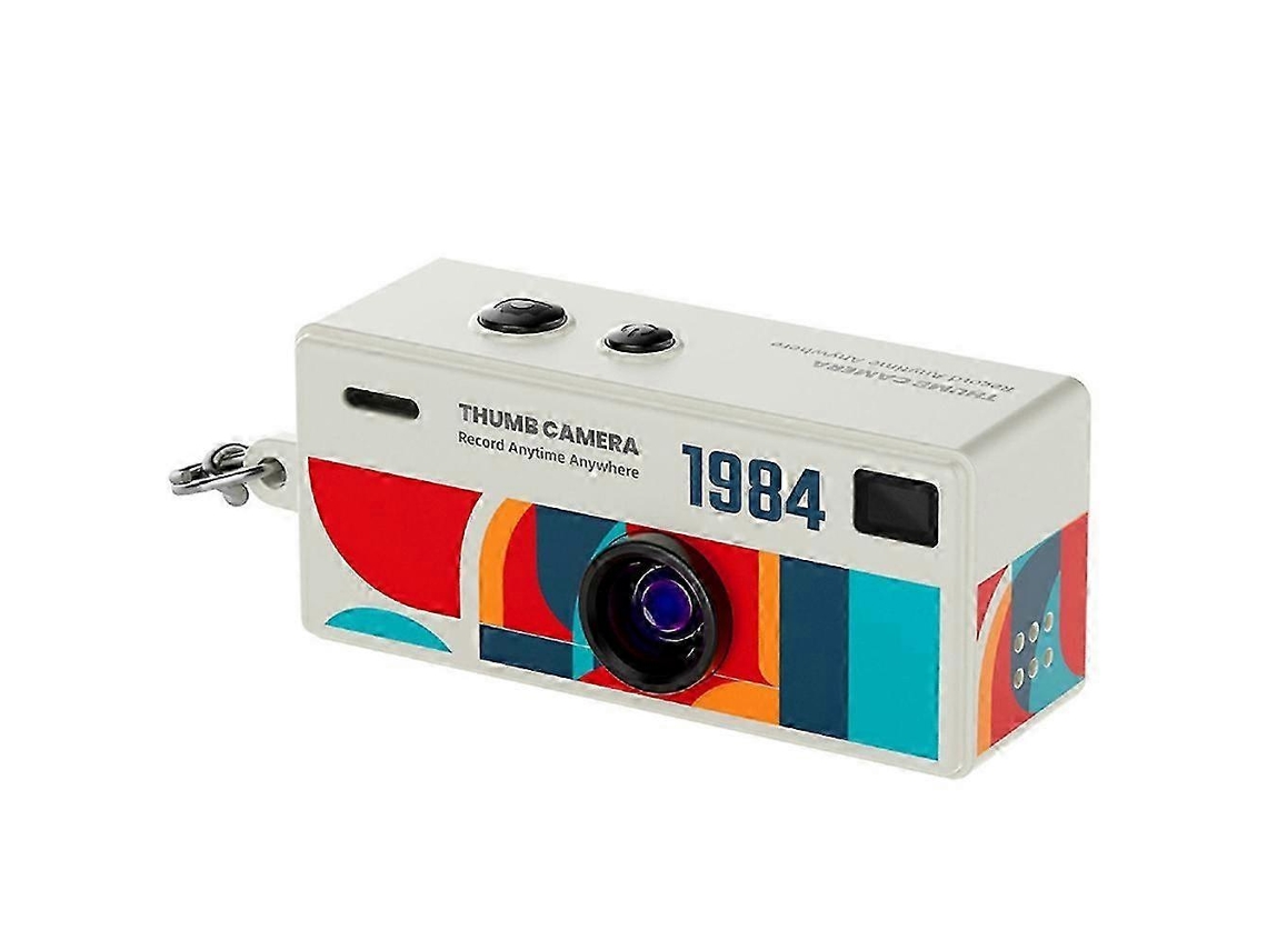 Mini Câmara De Ação Retrô 1080p Com Ecrã De 0,96 Polegadas E Cartão De 32 Gb