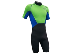 Fato Neoprene Crianças Ari Verde Cinzento 8 Yearsseland