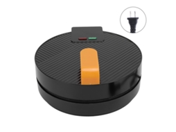 Mini Máquina de Waffles 2026 de 1400 W para Casa e Padarias com Aquecimento Duplo e Superfície Antiaderente
