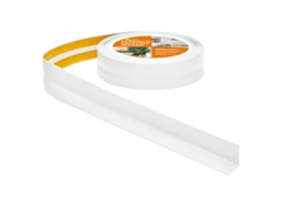 Rodapé Pvc 25x25 Mm Autoadesivo Flexível, 5 M, Branco