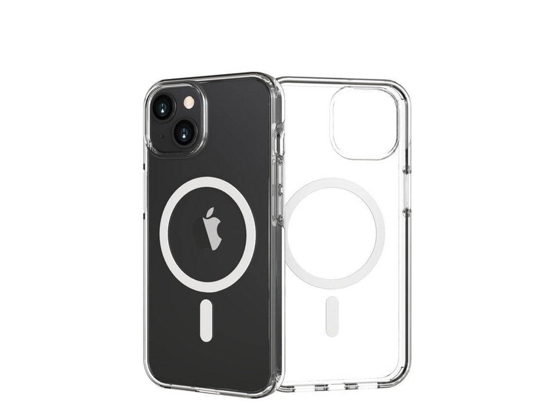 Capa para iPhone 14 MUVIT Plástico Anti-Choque Transparente .