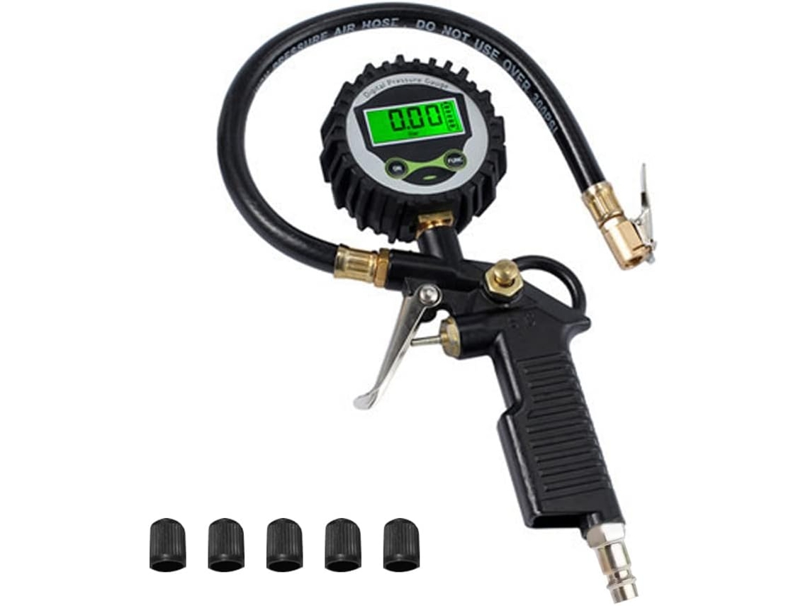 Manômetro Digital De Pressão Pneus Fenterxy 0-200psi, Inflador Para Ar