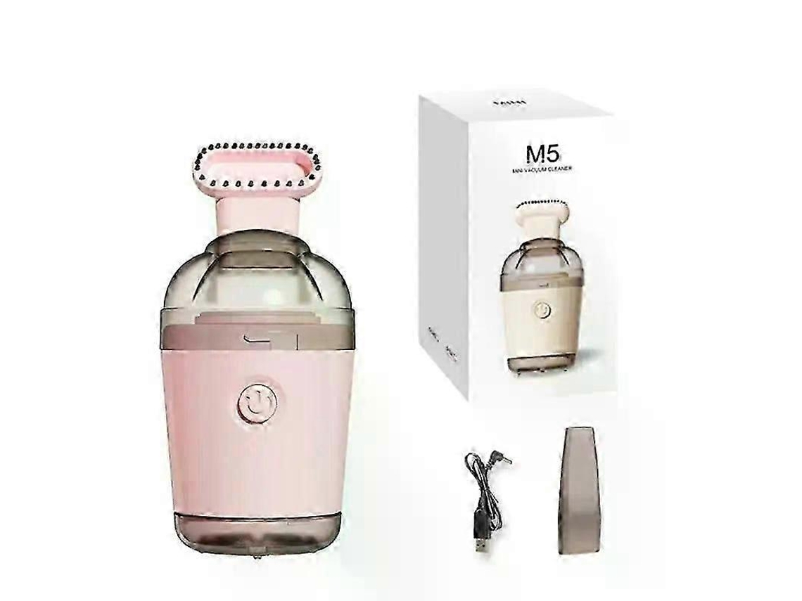 Aspirador De Pó Portátil De Mesa, Bicolor, Usb, Grande Capacidade, Alta Potência, Mini, Para Meninas. Nostalgia88