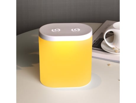 Umidificador de Luz Noturna TRUMTW W-1 Umidificador de Spray Duplo Modelo Recarregável Branco 1200 Mah