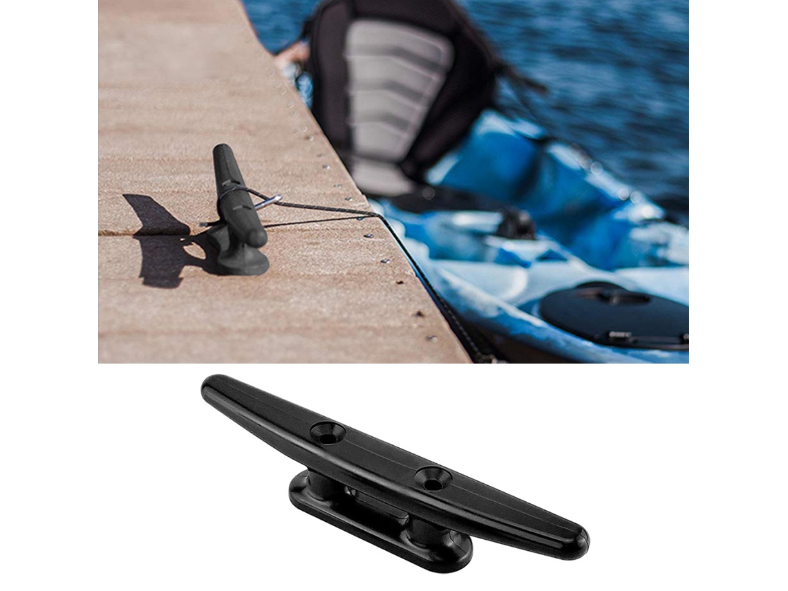Cleat de Nylon para Barco com Parafusos de Aço Inoxidável