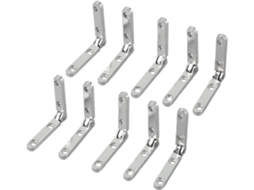 Dobradiça De Mola 90 Graus Em Liga Zinco Para Caixas, Armários E Baús De Madeira – Dobradiça Decorativa Para, 30x30mm