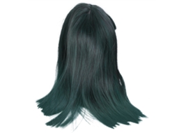 Penteado sintético requintado para mulheres, perfeito para festas e cosplay.
