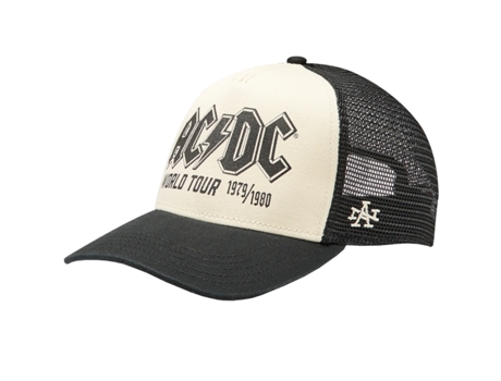 Boné AMERICAN NEEDLE Sinclair Acdc SMU730AACDC Poliéster para Homem (Tamanho Único - Bege)