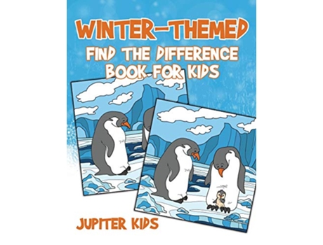 Livro WinterThemed Find the Difference Book for Kids de Jupiter Kids (Inglês)