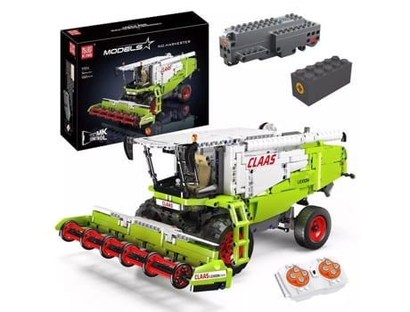 Mould King 17014 Colheitadeira Building Kit 1265 peças para maiores de 14 anos