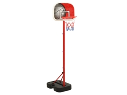 Conjunto Portãtil De Basquetebol Ajustãvel 138,5 166 Cm DKD HOME DECOR