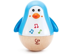 Pinguim Brinquedo de Bebê de Sino de Madeira STELASPLEN