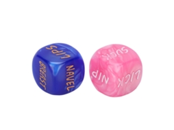 Walshlxq dados para Casais Ingleses Casamento Noivos Amantes Festa de Solteiro Múltiplas Pose para Adultos 1 Par