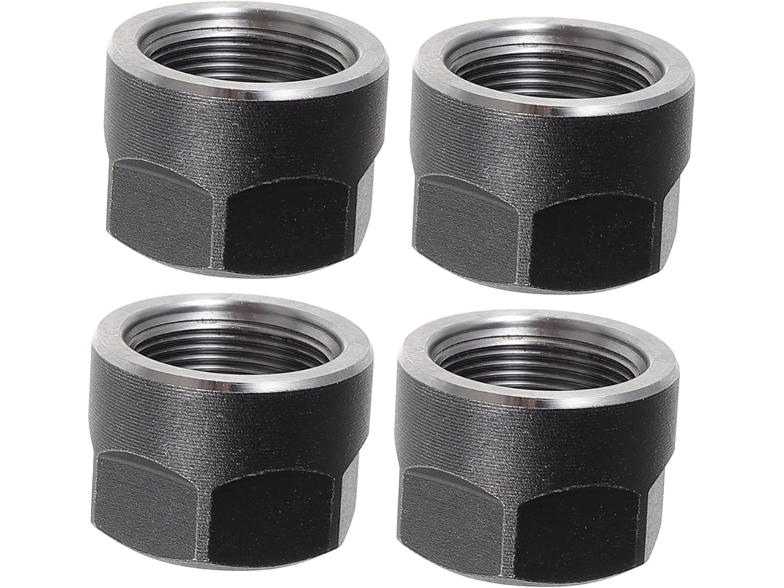 Conjunto de 3 Porcas Porta fresas Er11 a em Aço, Aperto Preciso, Baixo Ruído, Robustas. SFUSHOS