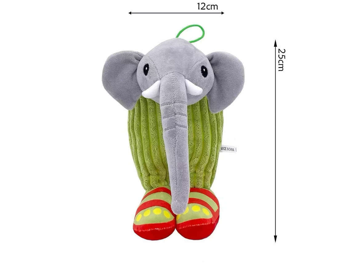 Tungtungsahur e Tralalo Bonecos de Pelúcia Italianos Tubarão Elefante, Colecionáveis Fofos GOKOCO