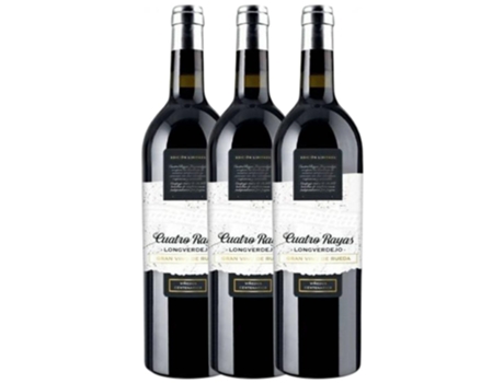 Vinho CUATRO RAYAS Cuatro Rayas Longverdejo Gran Vino Verdejo Rueda (0.75 L - 3 unidades)