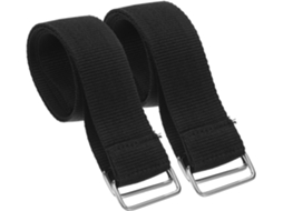 Mikikit 2 Peças Alça De Substituição Para Estrutura Cama Puxador Colchão 38cm 15 Polegadas Poliéster Ferro Preto