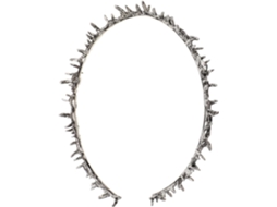 Coroa De Espinhos Para O Halloween, Acessório De Cabelo Para Cosplay E Festas, Cor Prata.
