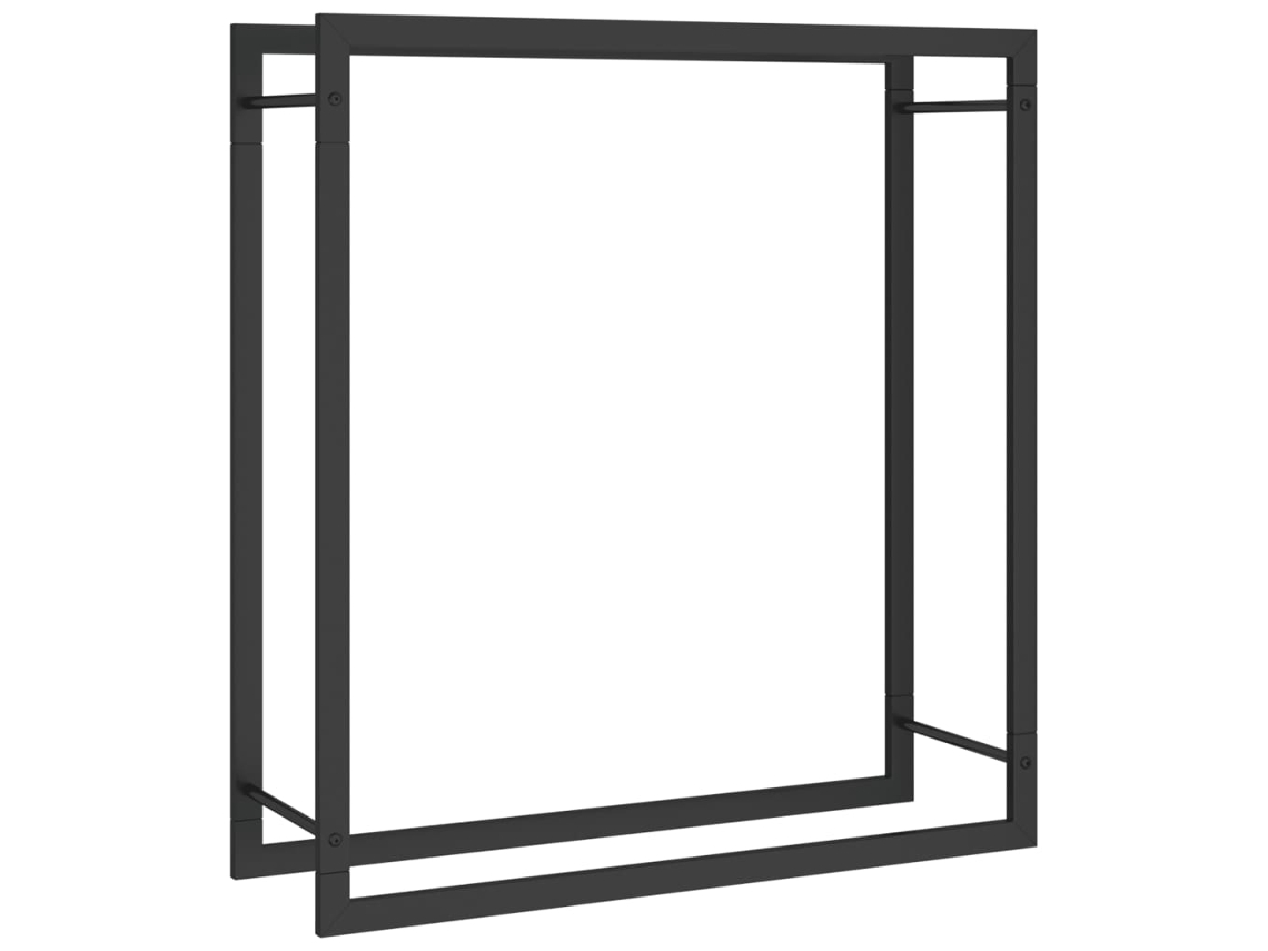 Firewood Rack, Firewood Racks Vidaxl Preto Aço (80 X 28 X 86 Cm)