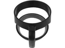 Alça Para Caneca Térmica, Antiderrapante, Compatível Com Copos Térmicos, Preta.
