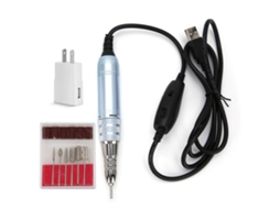 Máquina De Broca Para Unhas Portátil 22000rpm Furadeira Elétrica Polidor Manicure Ferramenta Plug Us 110-240v
