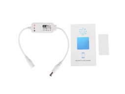 2026 controlador Wi fi para Tiras Led Monocromáticas com Controle por Voz, Música e Dimmer para Casa