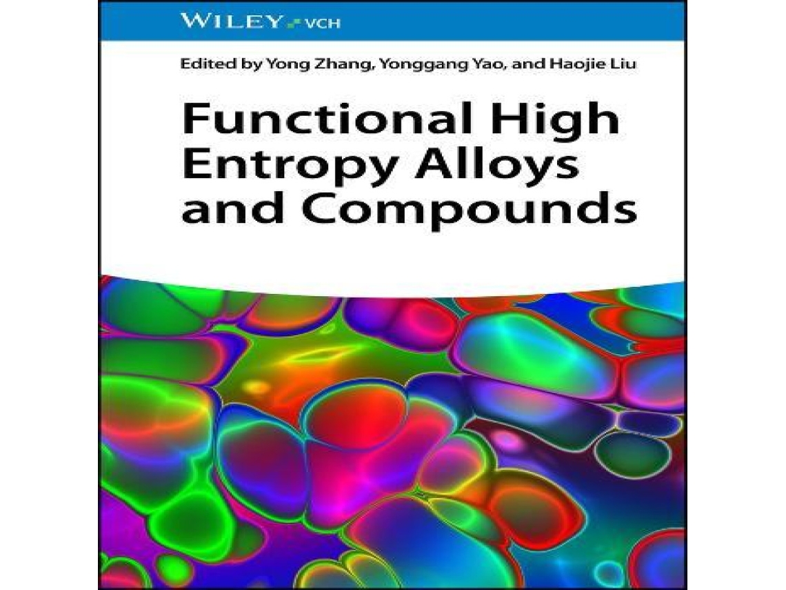 Livro Functional High Entropy Alloys and Compounds de Wiley-VCH Verlag GmbH (Inglês)