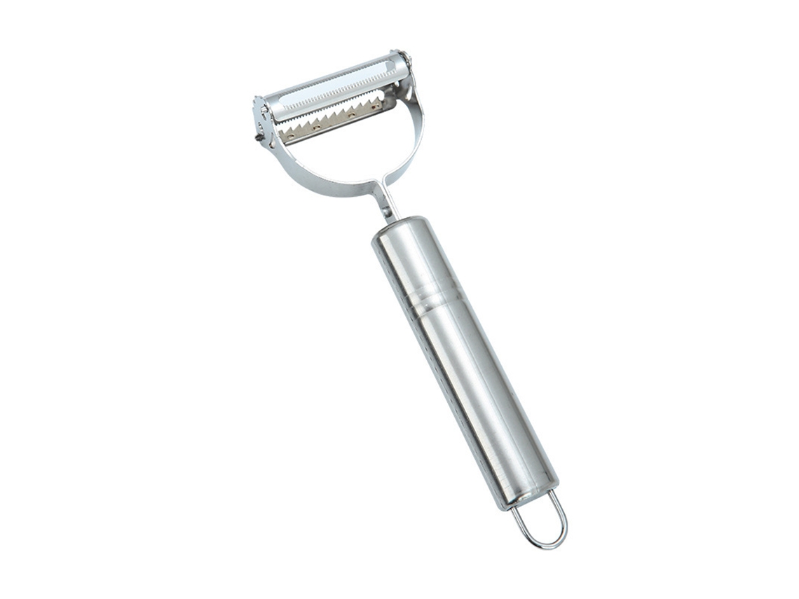 Descascador Multifuncional de Aço Inoxidável para Frutas e Legumes, Utensílio de Cozinha para Fatiar e Ralar. MDUG