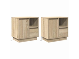 Conjunto de 2 Cabeçotes Carvalho Sonoma 50x34,5x50 cm MAISON EXCLUSIVE