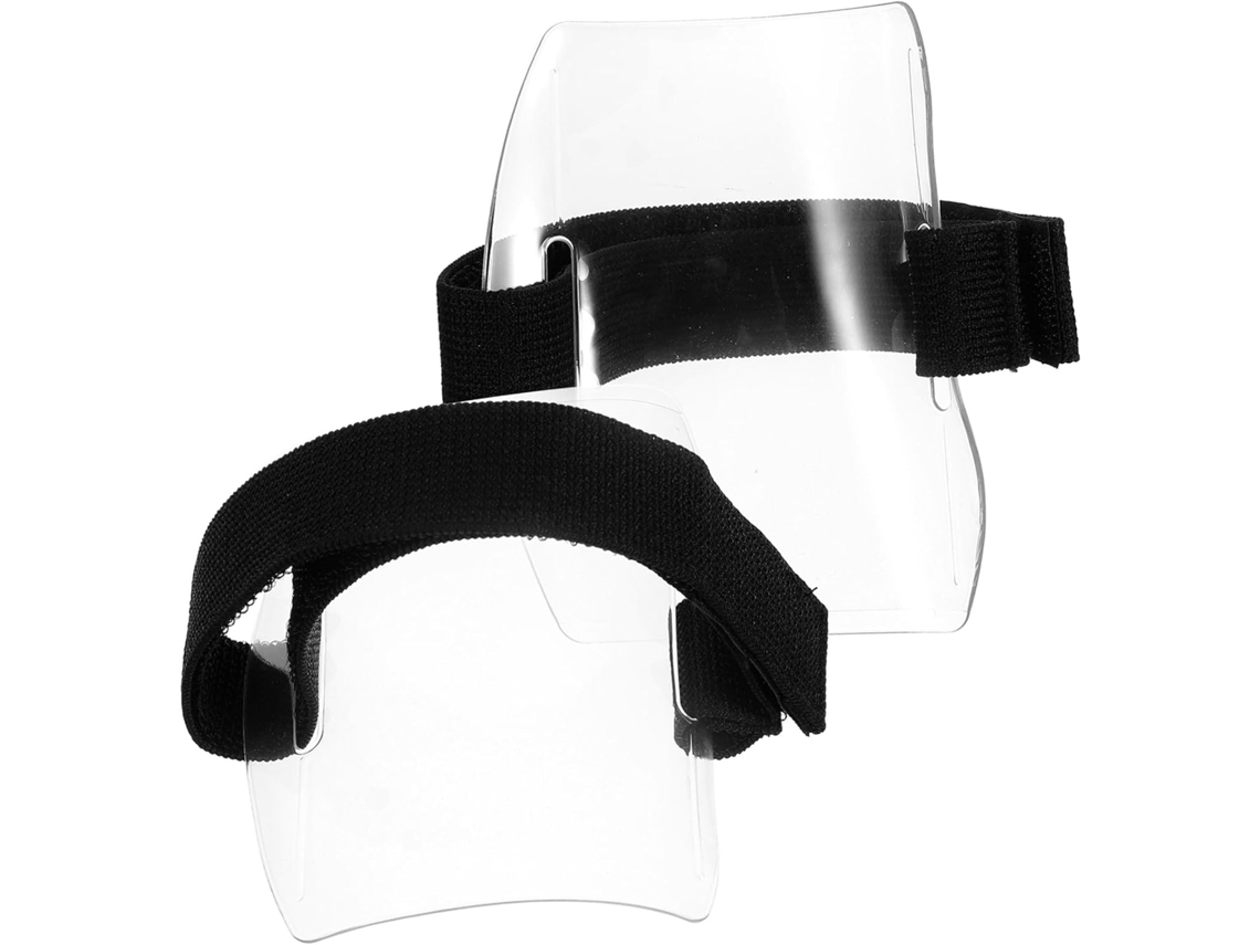 Porta Crachá Transparente Healeved Com Braço Ajustável, Material Em Pvc E Alça De Poliéster, Pacote Com 2 Unidades