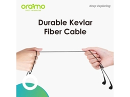 Fones de Ouvido com fio EOOCOO semi intra auriculares, 3.5mm, 1.2m