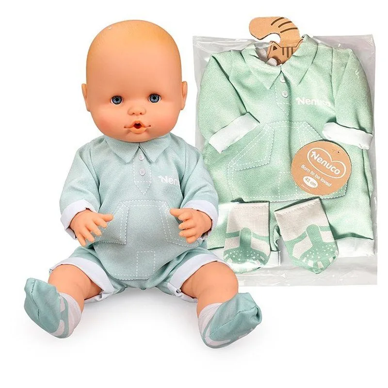Conjunto Casual Nenuco Verde para Bonecas de 42 cm 40890 Famosap25