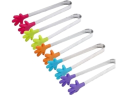 Mini pinças multifuncionais para alimentos, 5 mini pinças de silicone em formato de mão, os melhores utensílios de cozinha da Db Slowmoose