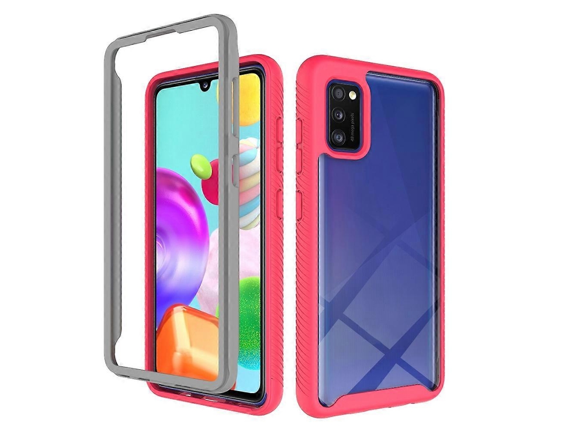 Capa Protetora Resistente A Impactos Em Pc + Tpu Para Samsung Galaxy A41, Série Starry Sky Solid Color.