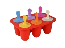 Formas De Silicone Para Picolé Para Crianças Pequenas, Livre De Bpa Para Leite Materno, Puré De Fruta, Iogurte, Sumo Vermelho Hexinyigjly