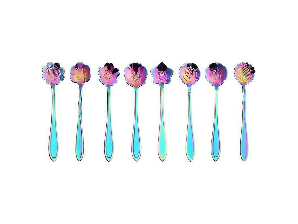 Conjunto De Colheres Em Formato De Flor