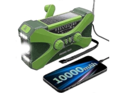 10000mah Rádio de Emergência, Manivela Solar GOKOCO