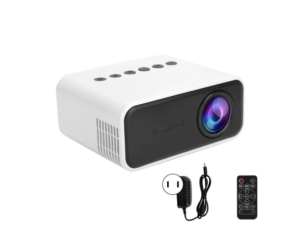 Projetor Portátil Com Interfaces Áudio/video, Usb E Cartão De Memória
