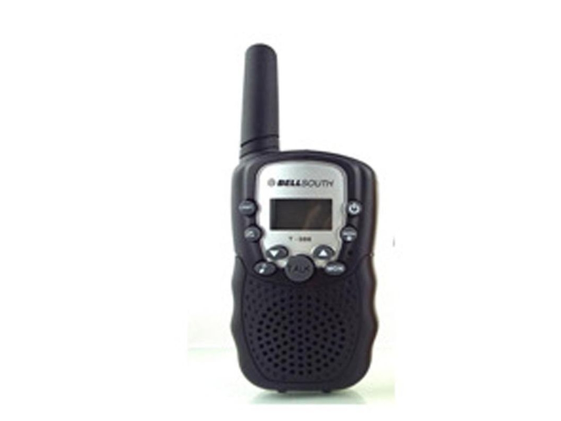 2026 1 Par de Radios Walkie talkie Rt388 para Niños, Juguete de Regalo para Niños de 4 a 12 Años, para Acampar Y Aventuras Al Aire Libre, Color Negro.