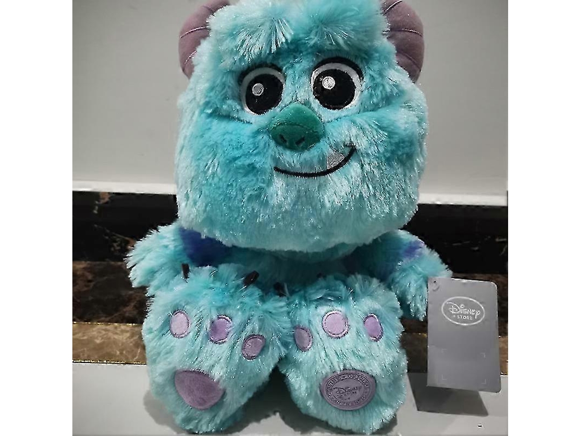 Pelúcia Monstro Azul Sentado, Macia, Presente Para Crianças