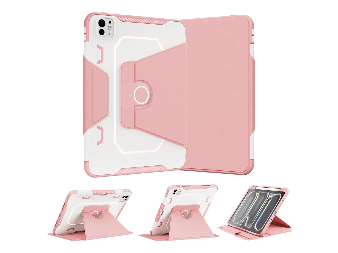 Elysve Suporte Para Tablet, Para Ipad 10,2 Polegadas Tablet, Magnético, Cor Rosa