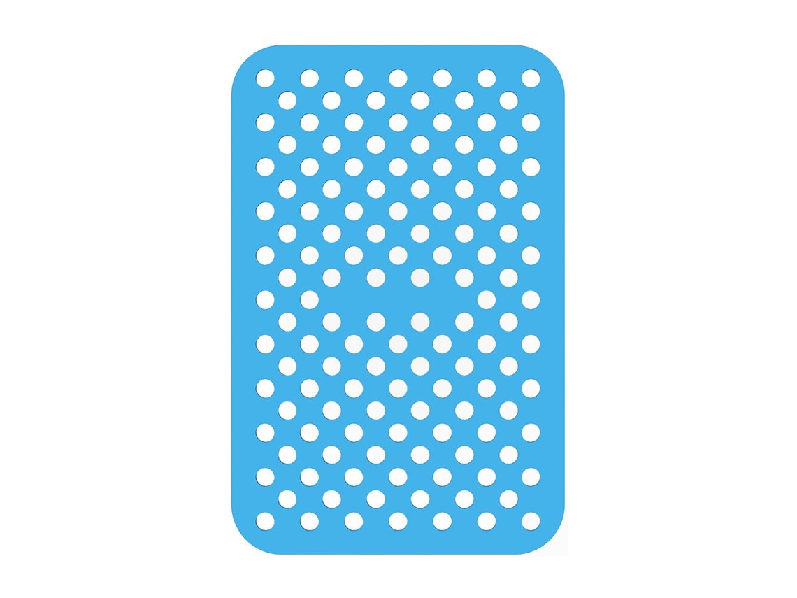 Tapete de Silicone Antiaderente para Forno, Próprio para Fritadeira a Ar. MDUG (azul)