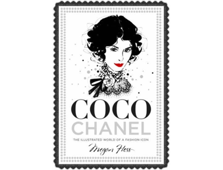 Livro Coco Chanel de Megan Hess (Inglês)