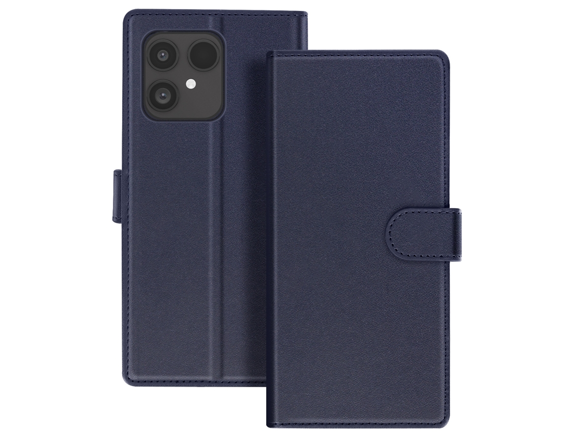 Mayaxess Capa Carteira 2 Em 1 Para Fairphone 6 Com Capa Destacável Azul Escuro