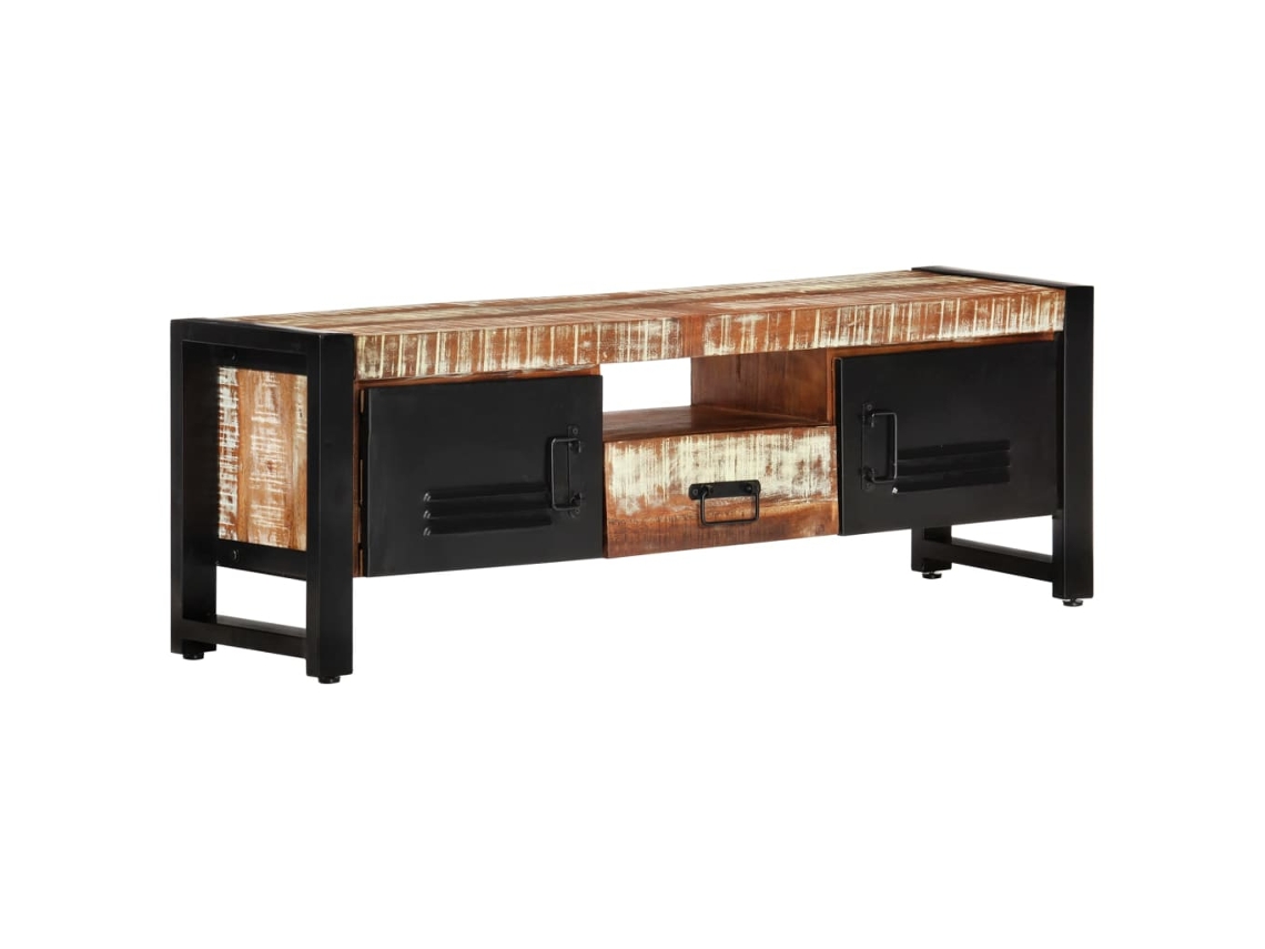 Tv Cabinet, Tv Cabinets Vidaxl Multicolor Madeira Recuperada (n/a)