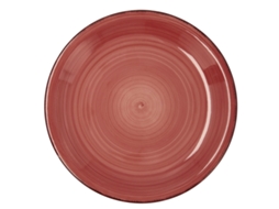 Prato Quid Vita Cerâmica Vermelho (27 Cm)