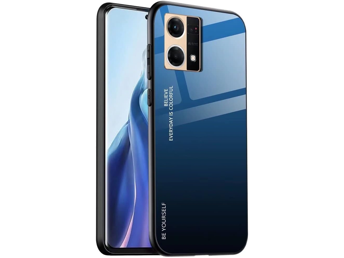 Capa Gradiente para Oppo Reno7 HONGWE. Multicor