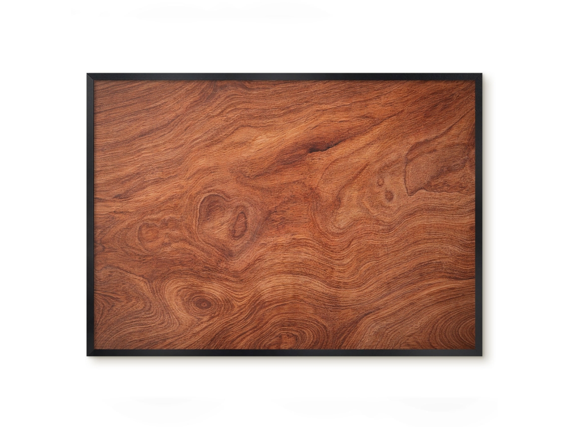 Magnetic Board For Wall Wooden Texture For The Bedroom Espelharte (70x50 Cm)