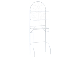 Toilet Rack, Toilet Racks Vidaxl Branco Aço (n/a)