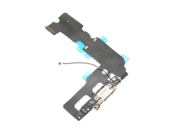 Módulo De Porta De Carregamento Usb Com Conector Dock E Cabo Flexível Para Iphone 7 Plus Branco